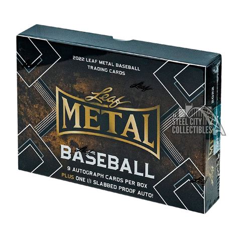 2022 leaf metal baseball box|2022 leaf metal baseball checklist.